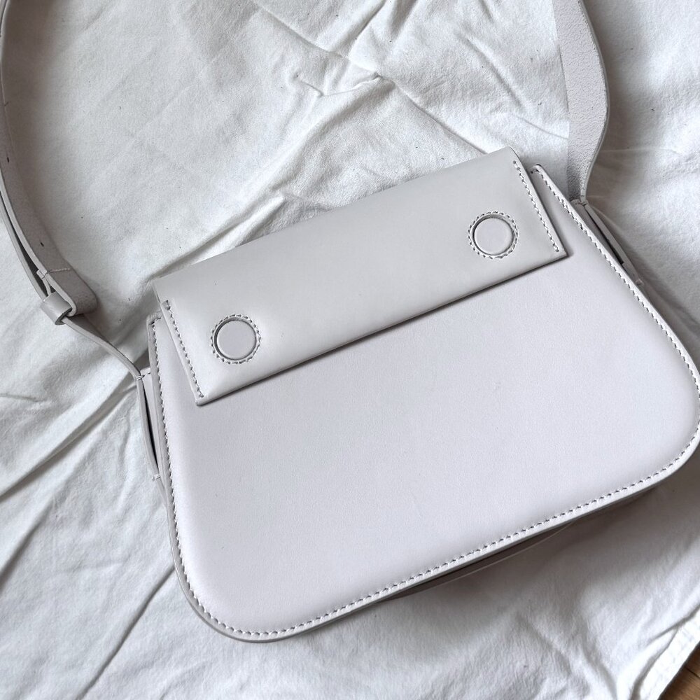 COS White Leather Crossbody Mini bag - New